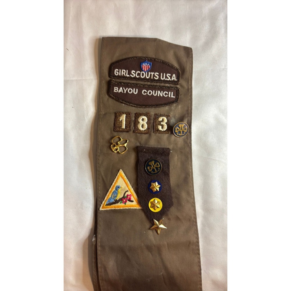 1970-GIRL SCOUT SASH